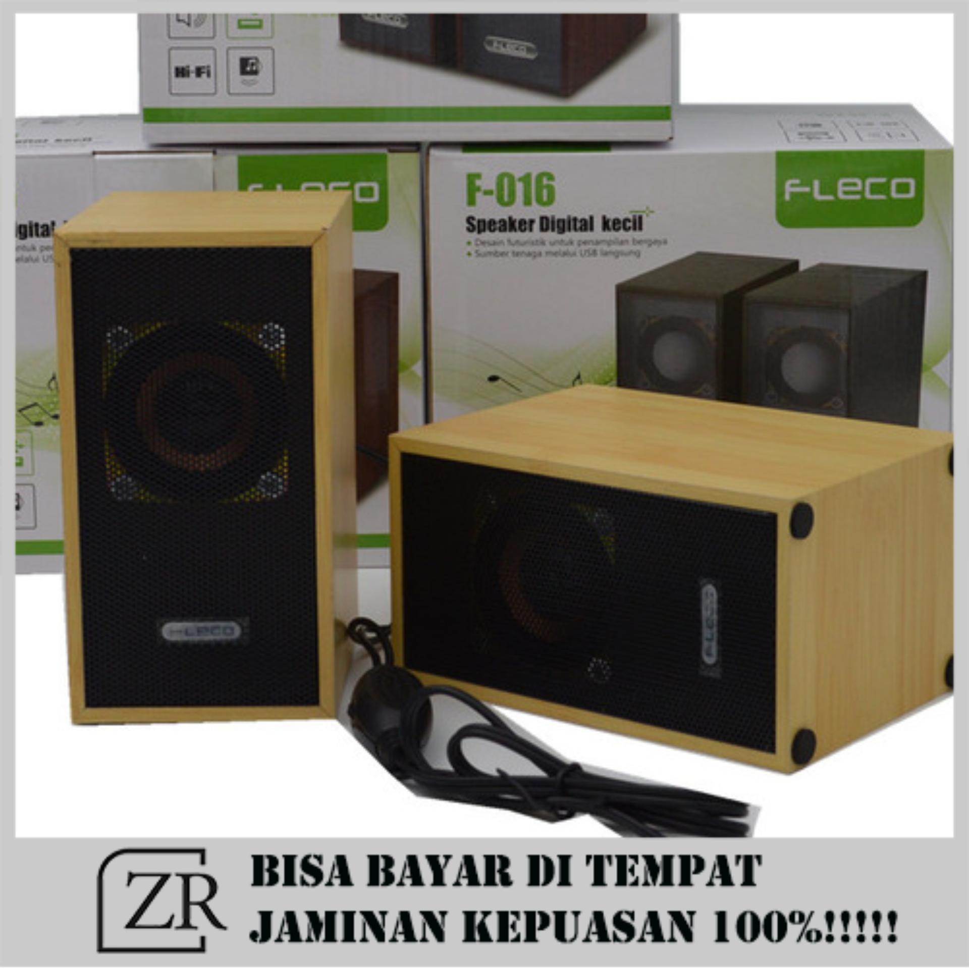 Speaker Aktif Fleco F-016 Speaker Digital Komputer Dual