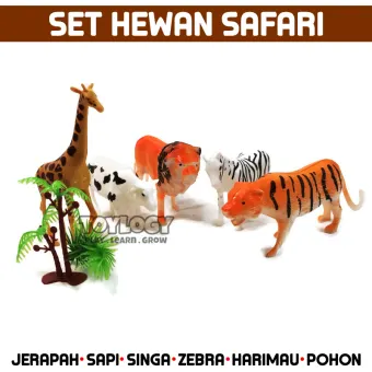 Mainan Anak Figure Hewan Binatang Safari Wild Animal Satwa
