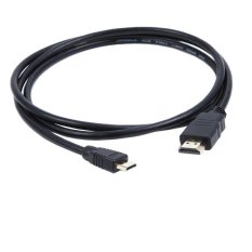 1080P mini HDMI A/V TV Video Cable For JVC Everio GZ-E565 GZ-EX255 GZ-EX275 AC (Black)