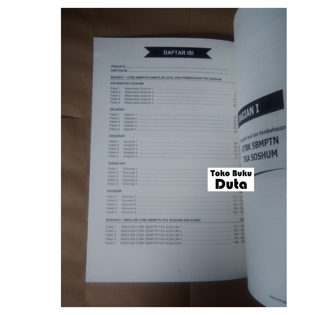 Buku Soshum Utbk Sbmptn 2021 Ganesha Operation Lazada Indonesia