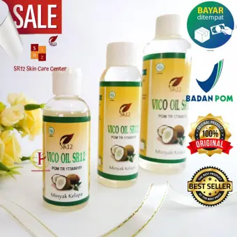 Sr12 Vco Virgin Coconut Oil Minyak Kelapa Murni Original Untuk Memelihara Kesehatan Kecantikan Imun Booster Bpom Lazada Indonesia