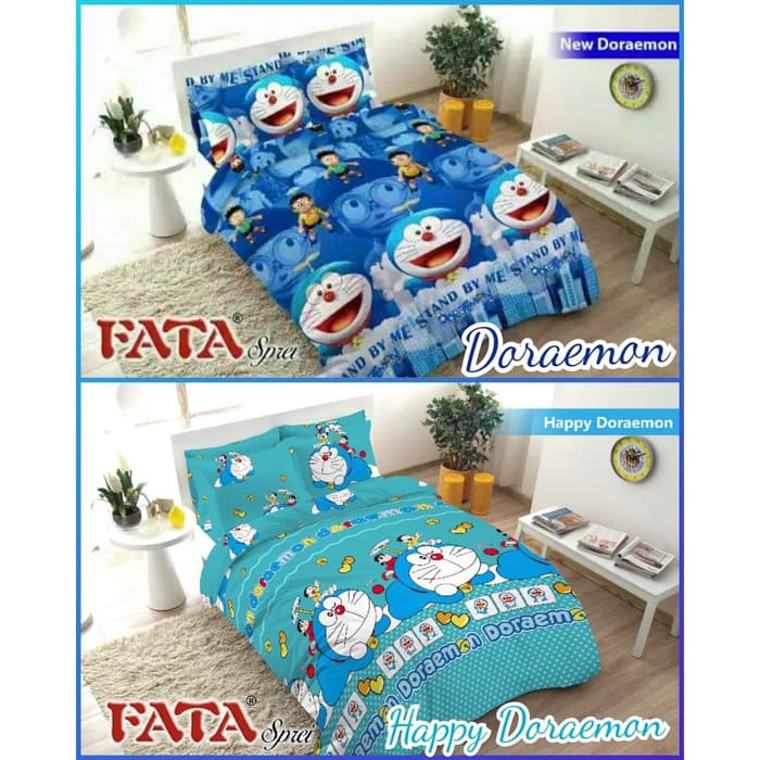 Promo Murah Cod Bed Cover Set Fata Doraemon Uk 120 Happy Doraemon Bedcover Sprei Tersedia Juga Bed Cover Set 160 X 200 Bed Cover Set 180x200 Bonita Lengkap Bed Cover Tanpa Sprei Bed Cover My