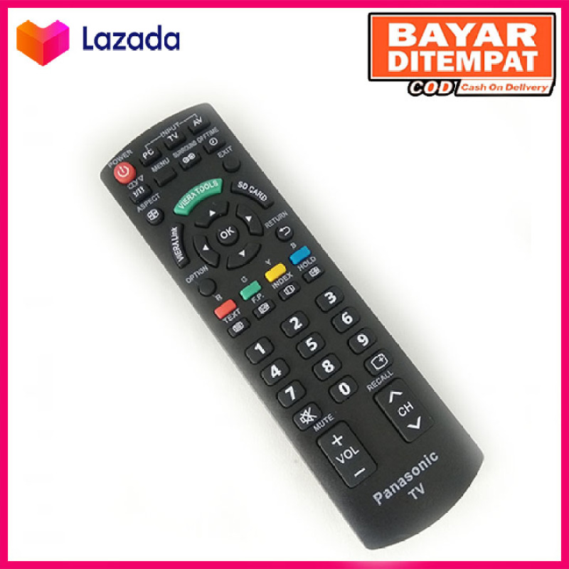 PROMO Remot TV LED / LCD PANASONIC Pendek di Jamin Konek Kw Super
