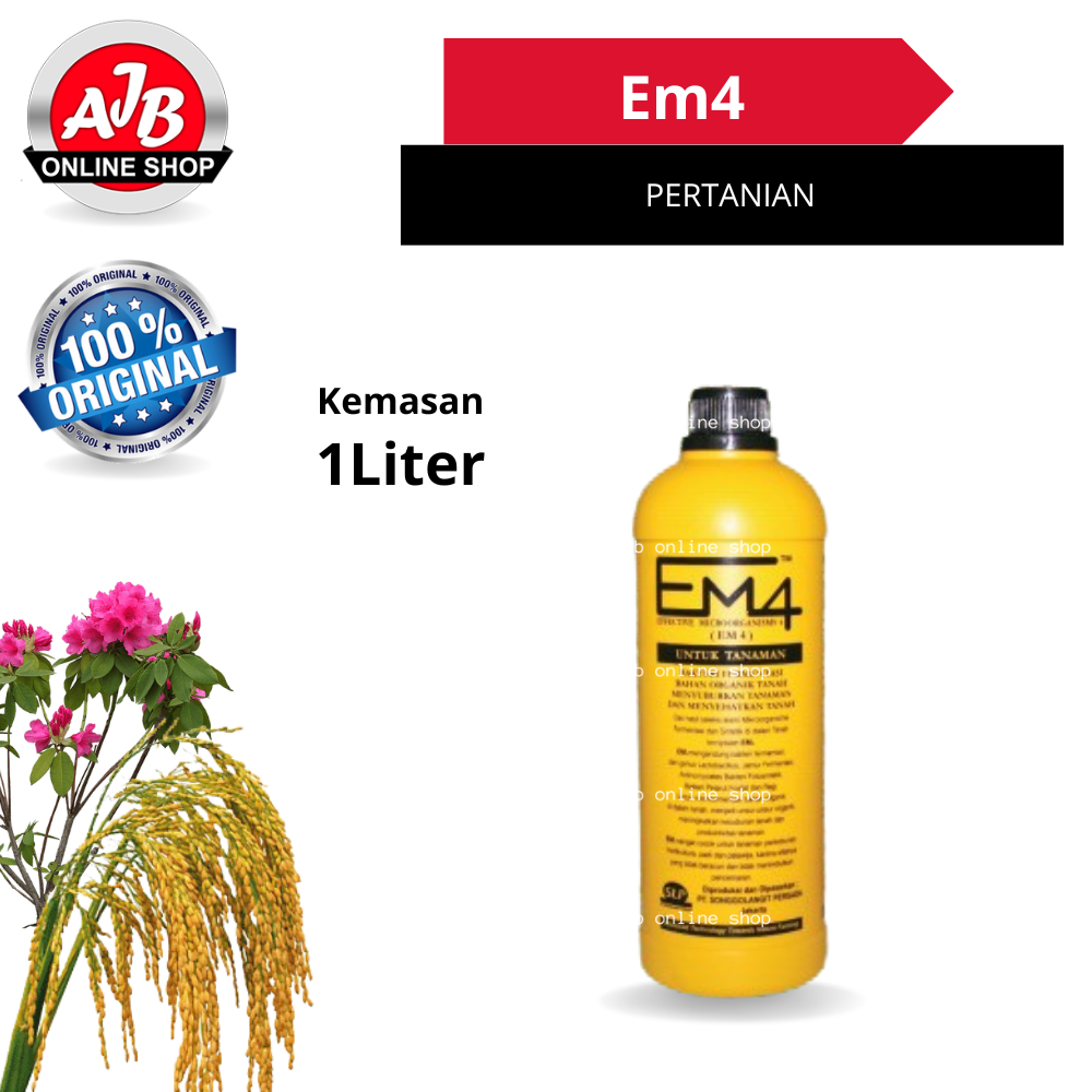 EM4 MIKRO ORGANISME PERTANIAN PETERNAKAN PERIKANAN PENGOLAHAN LIMBAH ...
