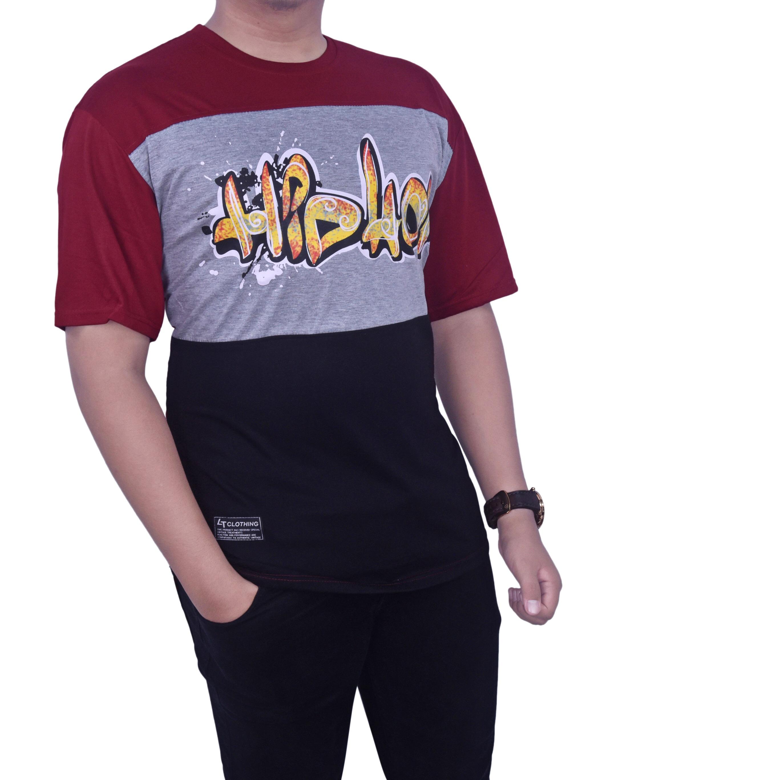 Dgm_Fashion1 Baju Kaos Distro Baseball Hip-Hop Lengan Pendek Unisex/ Baju Kaos Kupluk/ Kaos topi/Kaos Retro/ Kaos Hitam Polos/Baju YOUNG LEX/Kaos Polos/Kaos Oblong/Kaos Distro/Kaos Casual/Kaos Hitam/Kaos Raglan/T-Shirt Man IP 6013