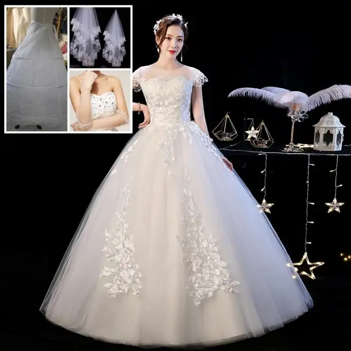Wedding Dress For Women 2019 New Style Bride Wedding Dress For