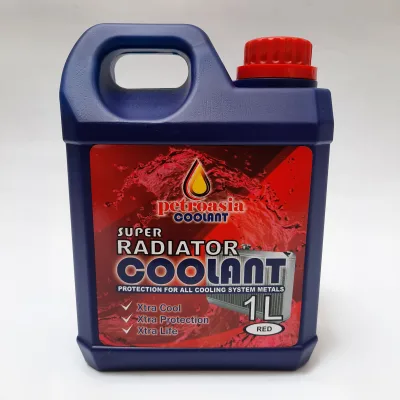 Air Coolant /air radiator/cairan radiator 1 Liter merah