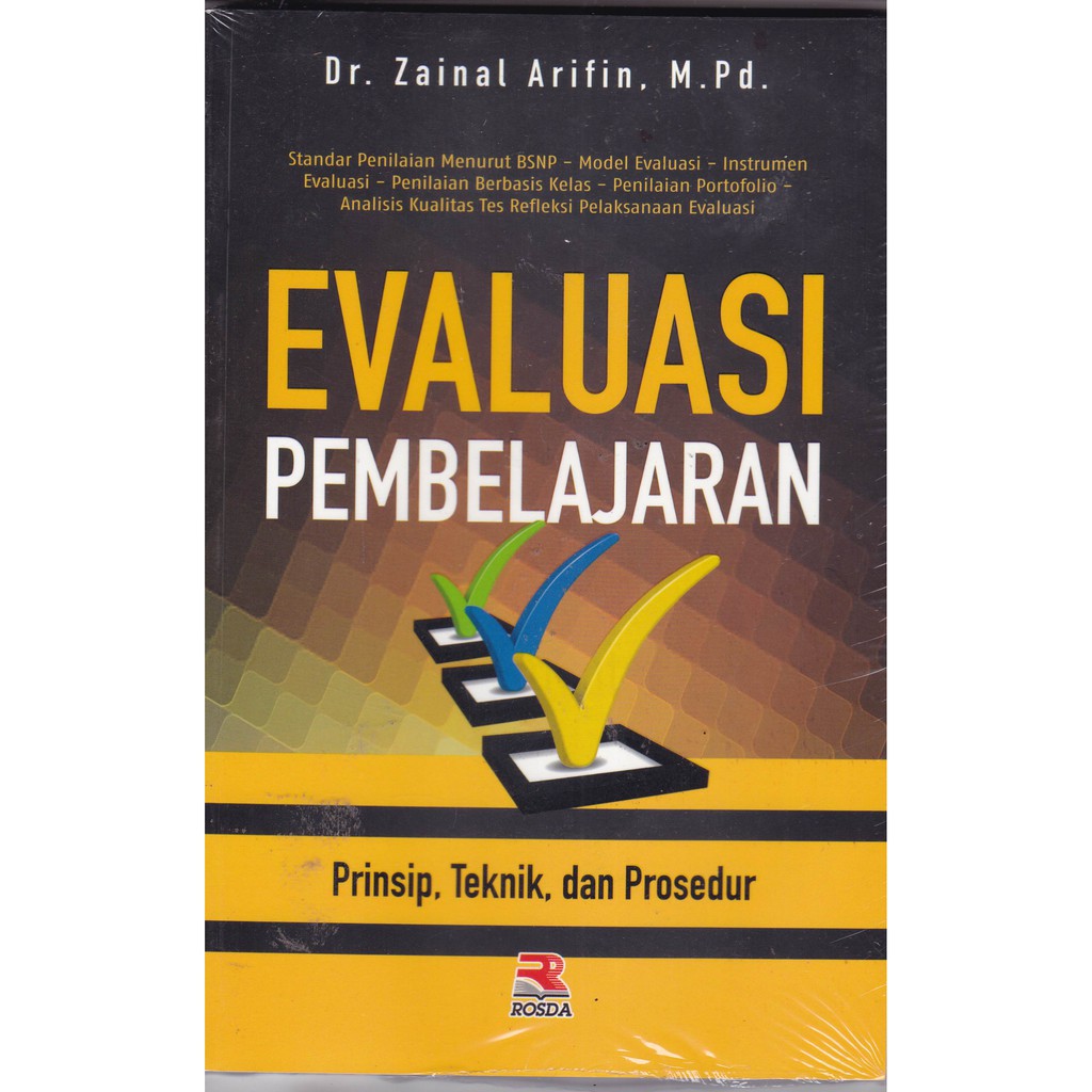 Evaluasi Pembelajaran - Zainal Arifin | Lazada Indonesia