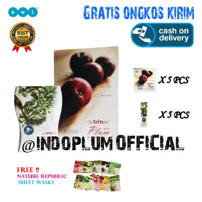 Optrimax Plum 5 pcs dan Jelly Delite 5 pcs Combo Hemat Diet Detox