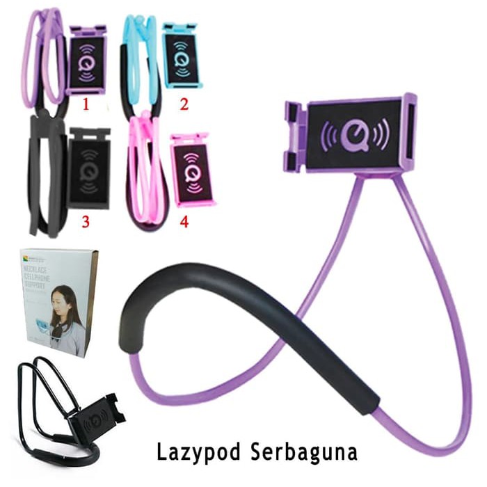 LAZYPOD LEHER LAZY NECK LAZY POD HOLDER HP FLEXIBLE HANGING
