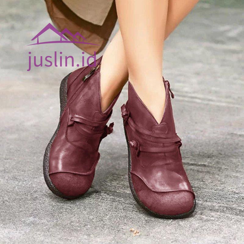 womens retro ankle boots