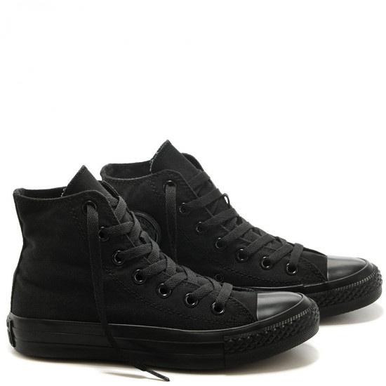 full black converse all star