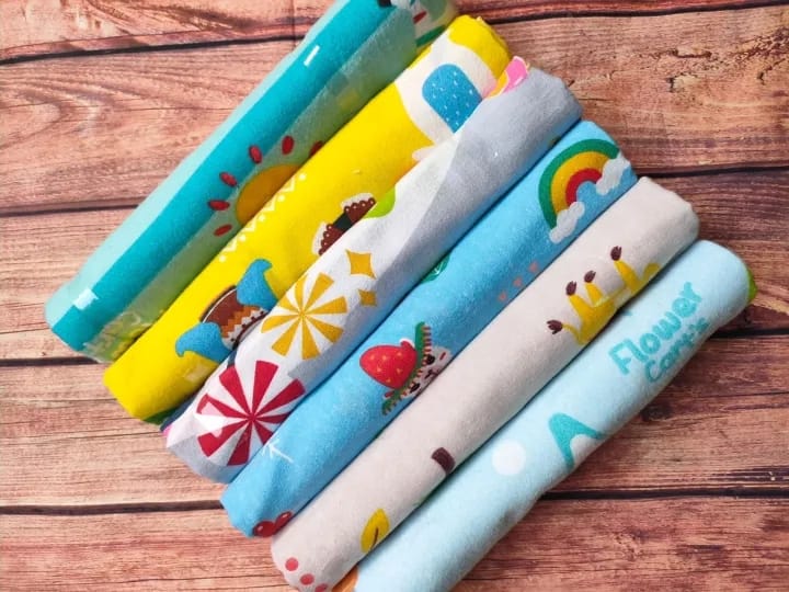 SUPER SALE!!!BEDONG BAYI TERBARU 110X90CM /bedong flower 120x75 FLANEL