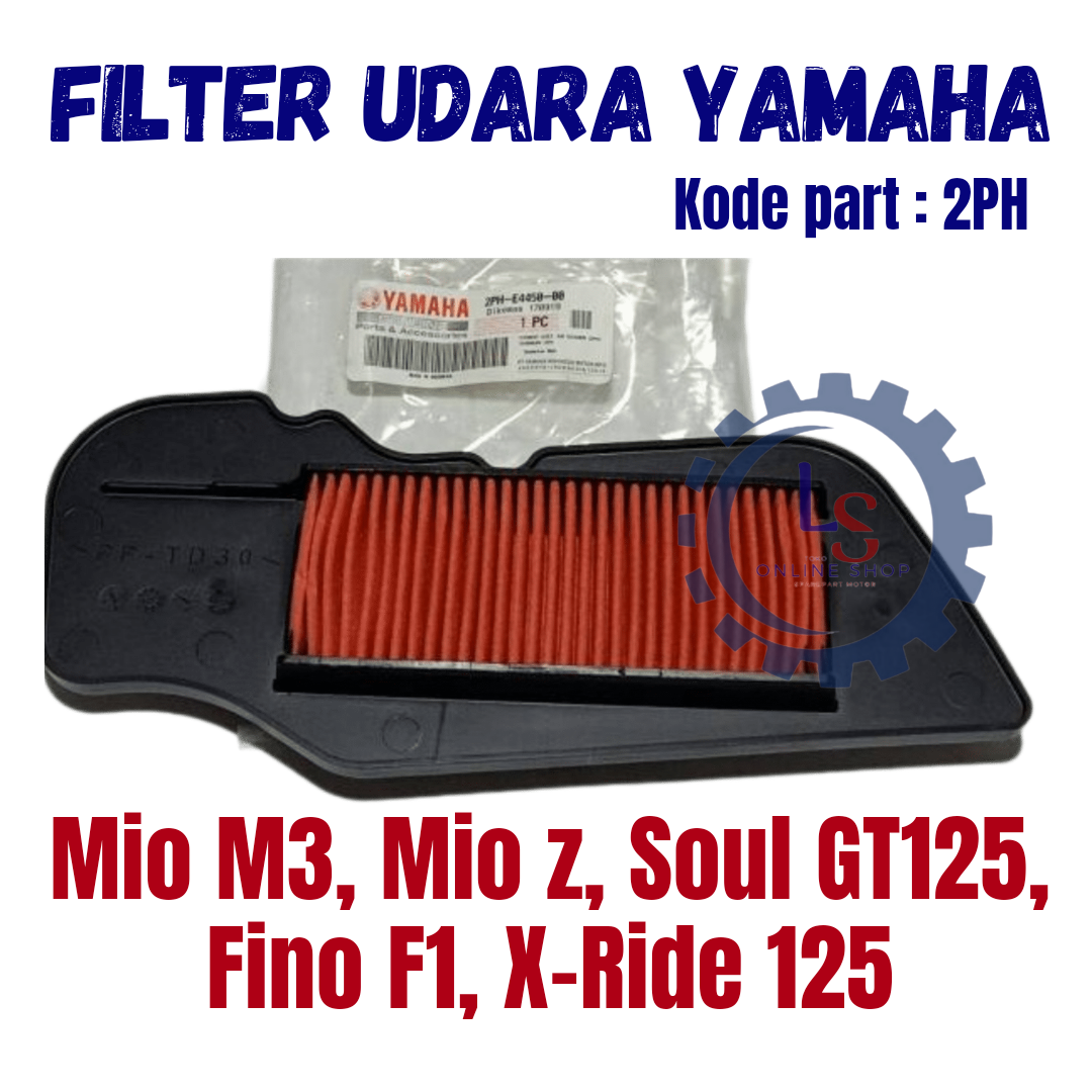 Saringan Udara Yamaha Mio M3 / Filter Udara Soul GT 125 / Filter Udara