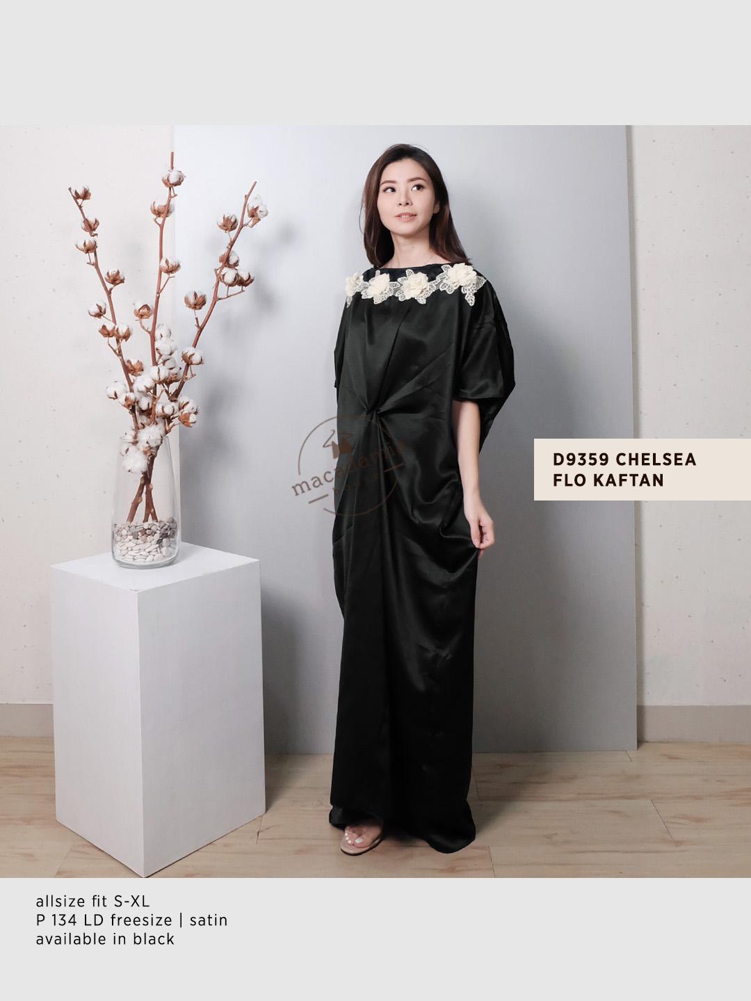 MACADAMIA HOUSE - D9359 CHELSEA FLO KAFTAN - DRESS PESTA WANITA