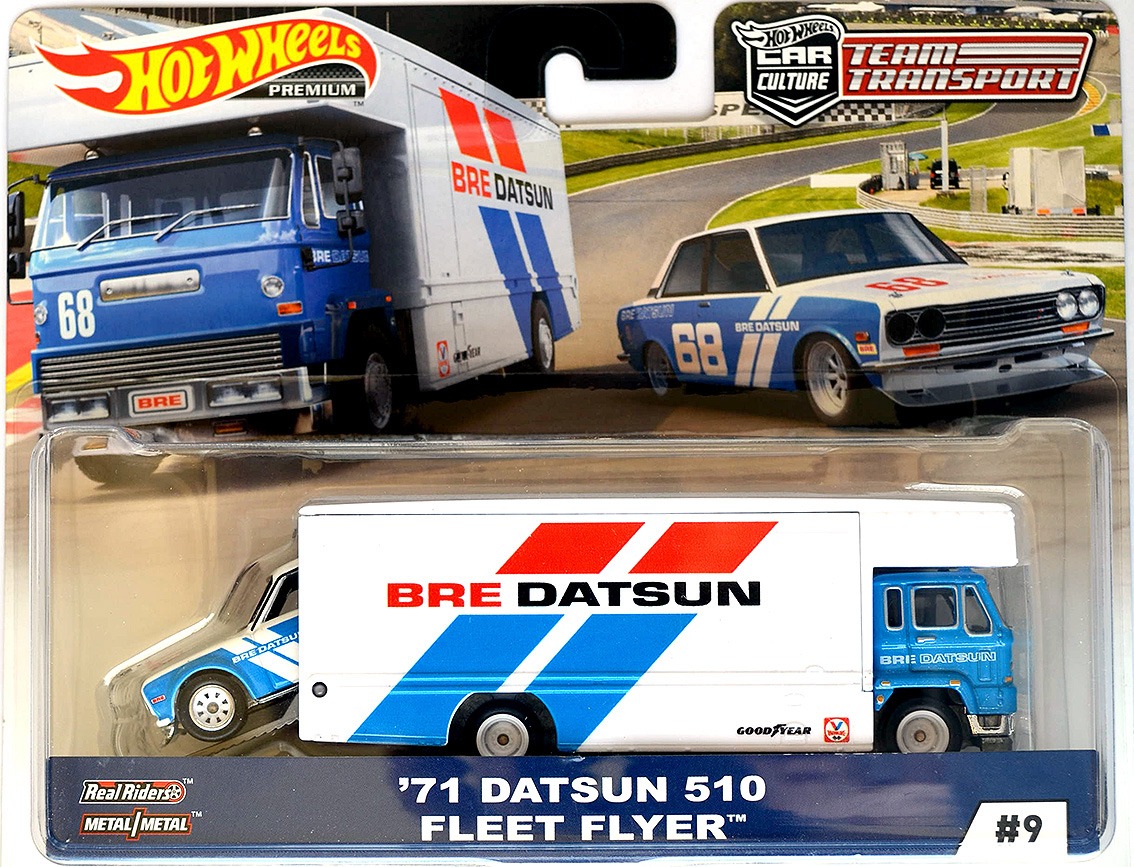 Diecast Hot Wheels '71 DATSUN 510 FLEET 