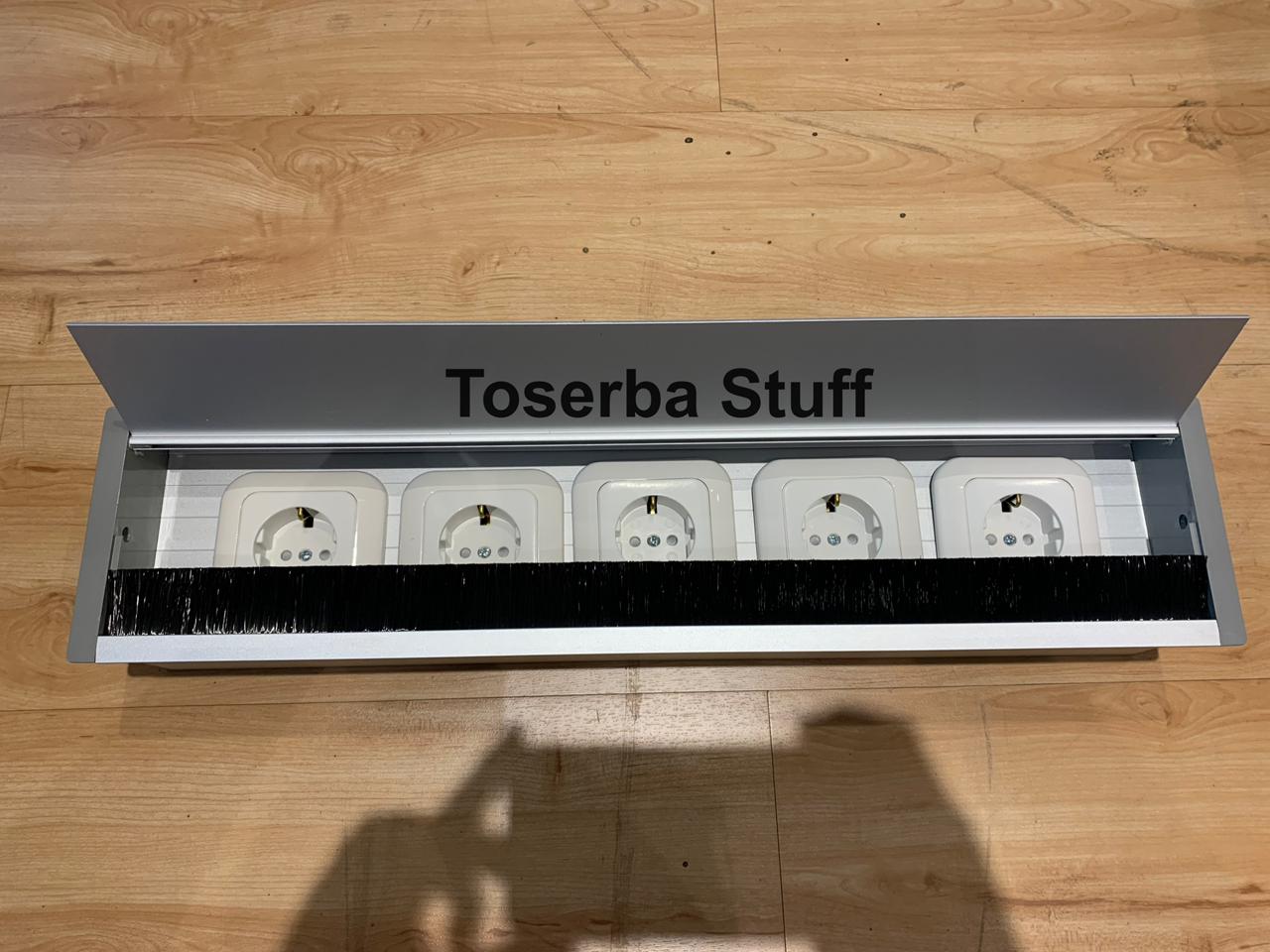 GROMMET FLIP TOP COVER TRAP DOOR TEMPAT DUDUKAN STOP KONTAK MEJA