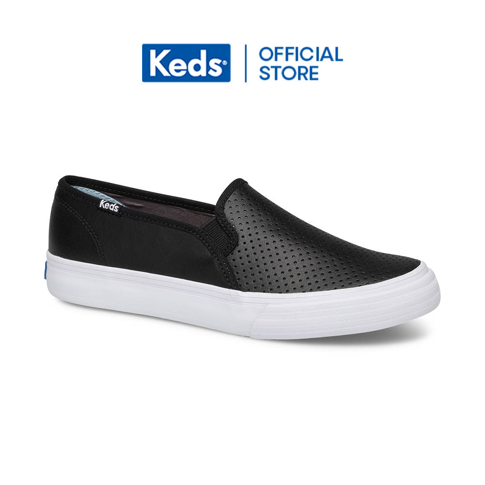 keds black slip on sneakers