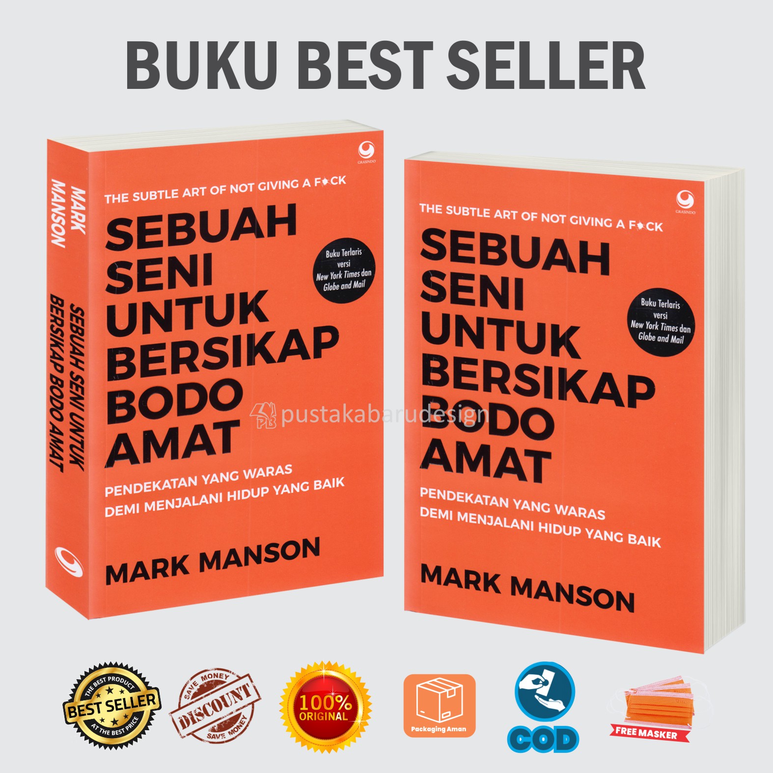 Buku Sebuah Seni Bersikap Bodo Amat Lazada Indonesia 