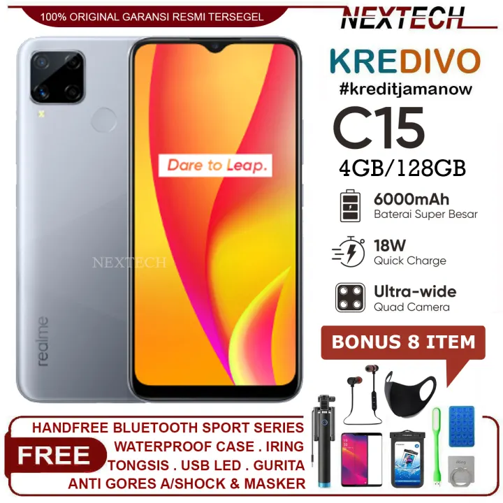 Realme C15 4gb 128gb Garansi Resmi Lazada Indonesia