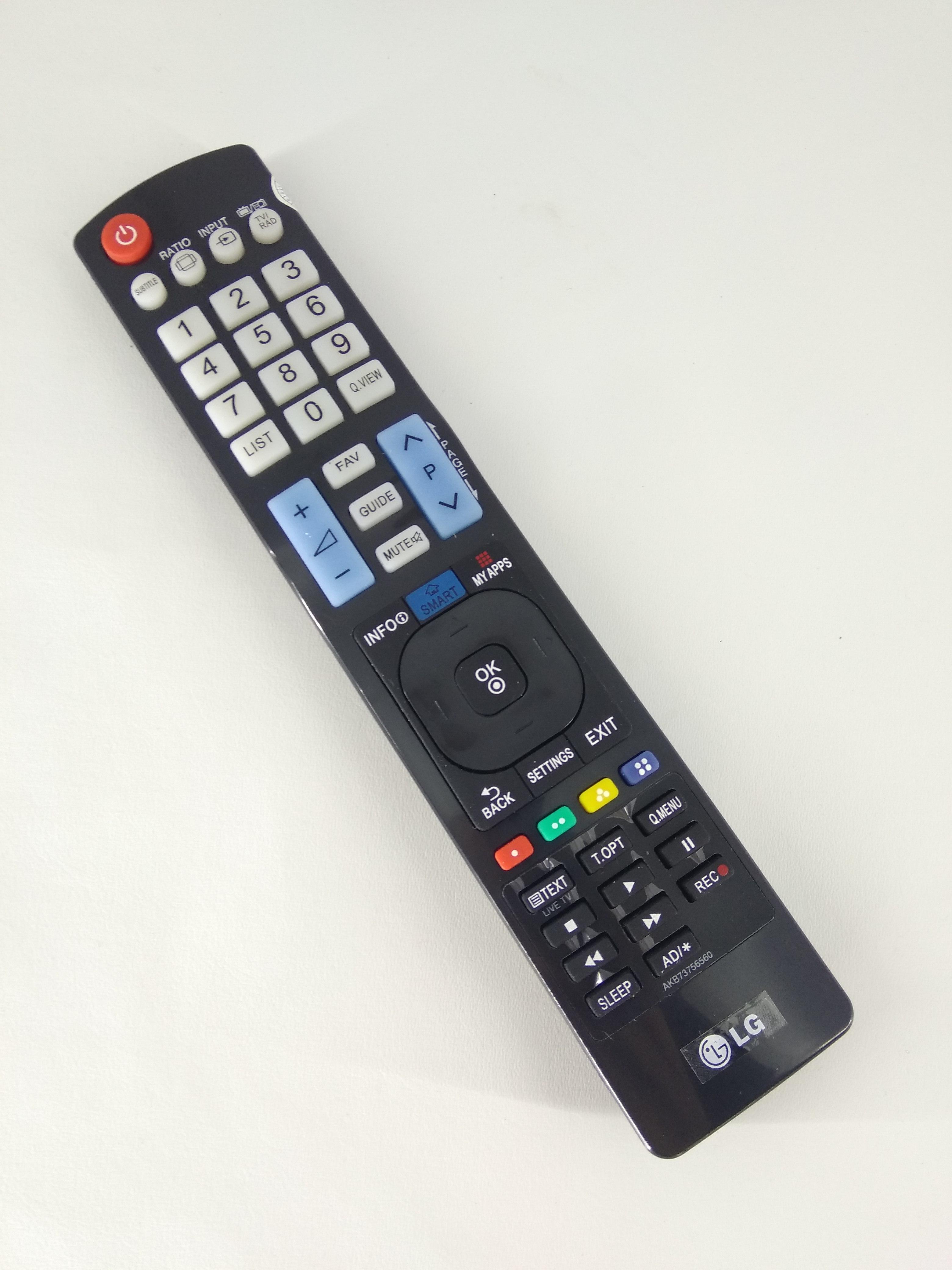 Remot Remote TV LG LCD LED Smart TV AKB73756560 Original Pabrik / KW