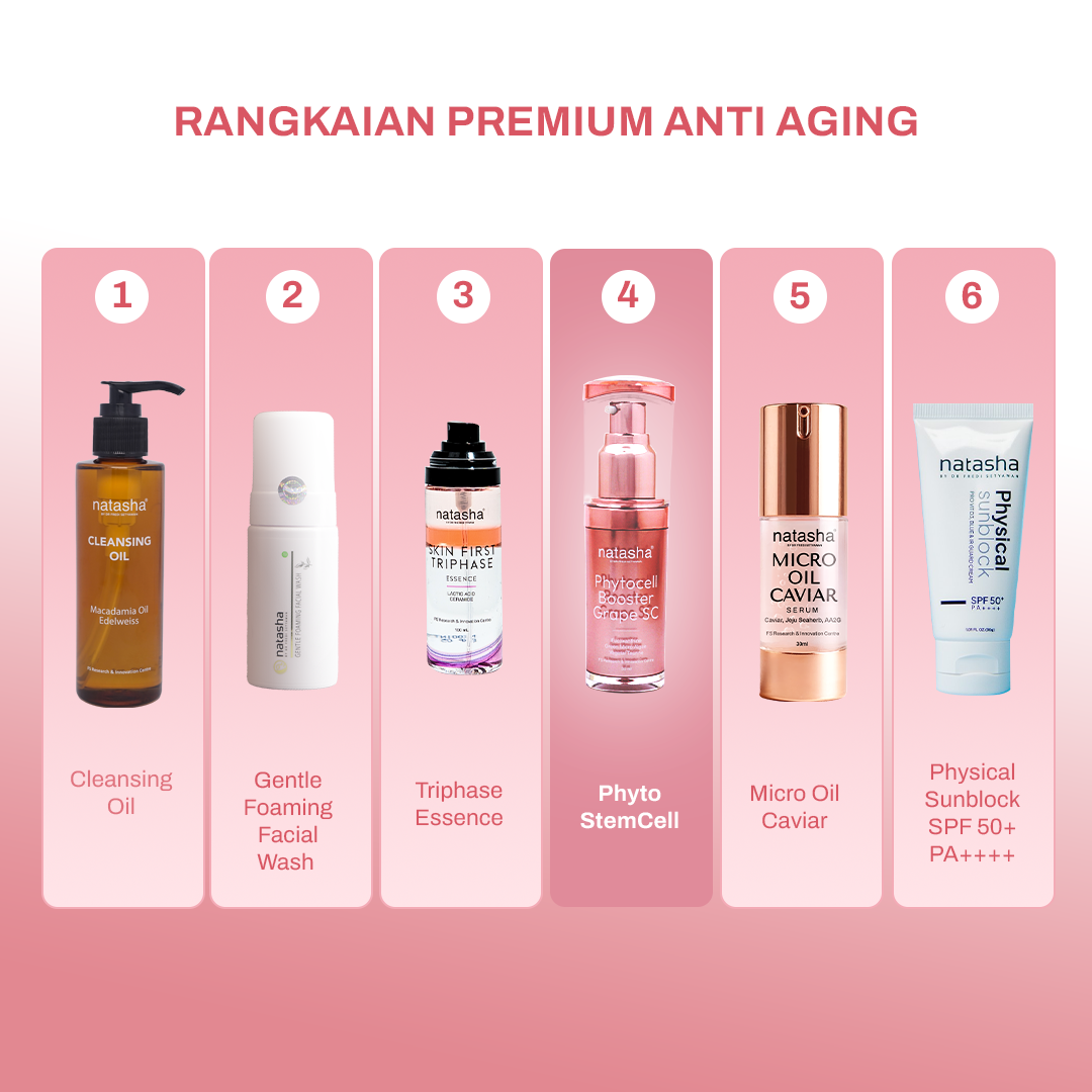 Natasha Phyto Stemcell Booster Serum Grape Stem Cell Serum Anti