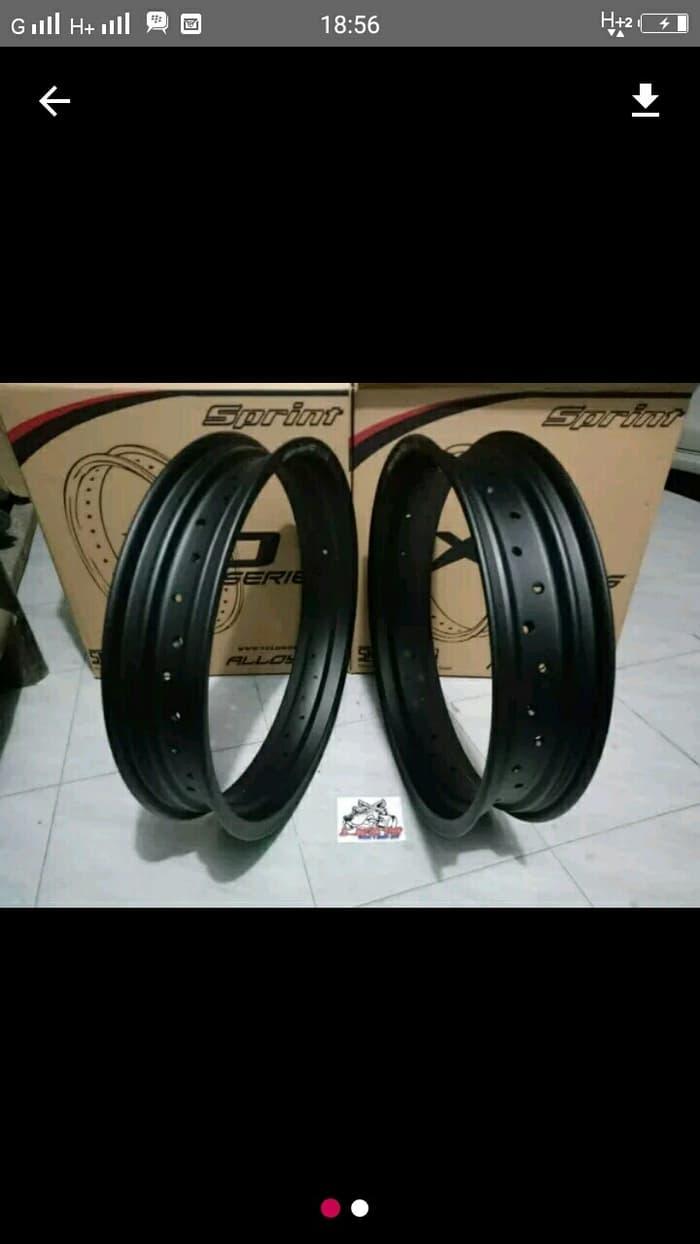Velg Sepasang Rossi Sprint Xd Ukuran 250 - 300 Ring 17