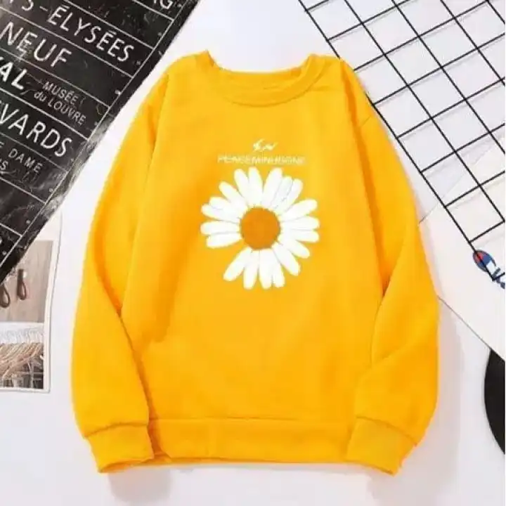 Daisy flower sweater Clearance