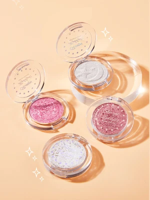 Leach【Ready Stock】 Face Brighten Natural Three-dimensional Contour Highlight Blush All-in-one Makeup