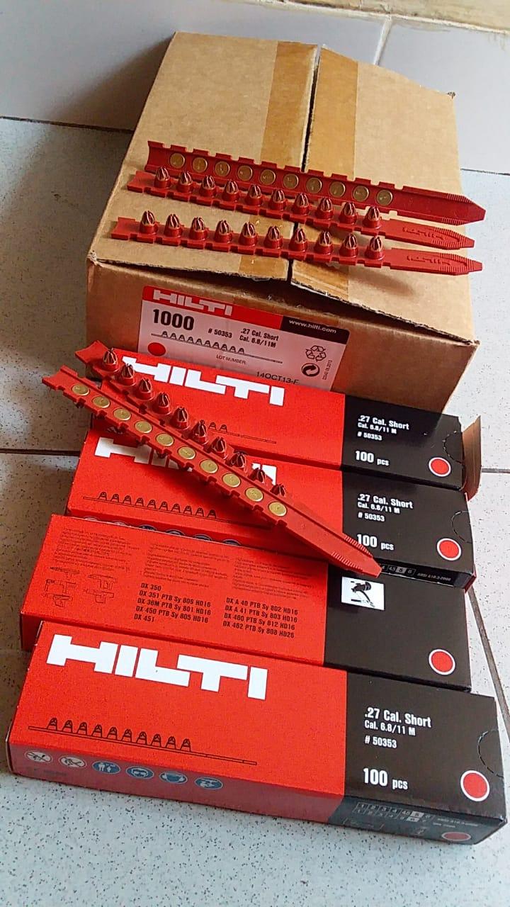 Ramset Hilti - Mesiu Untuk Paku Tembak Tools Ramset Gun Merk Hilti Germany Panjang 11mm Pack Isi 100 Pcs Lazada Indonesia