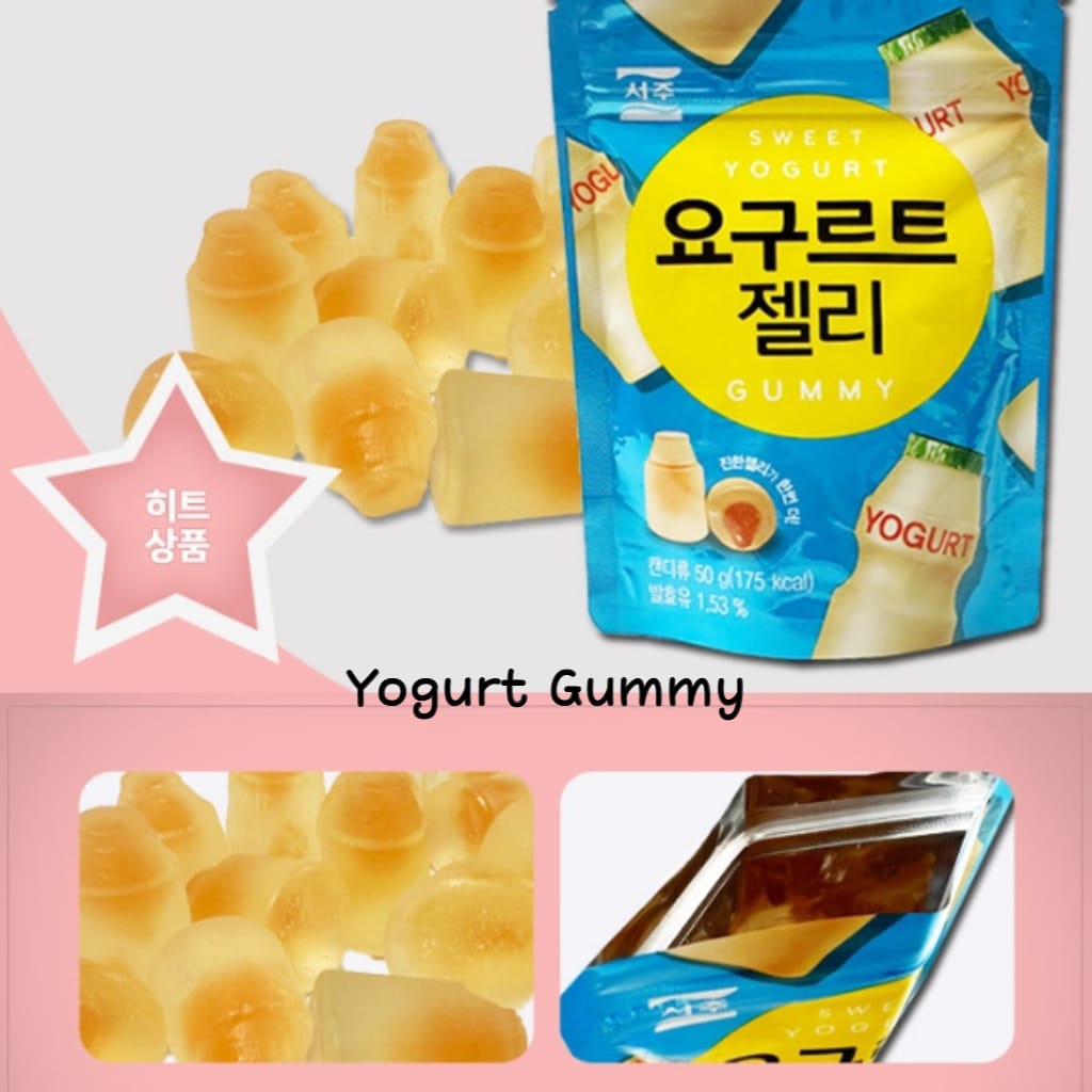 Yogurt Gummy Korea Permen Yupi Jelly Korea Yakult Yoghurt Permen Import