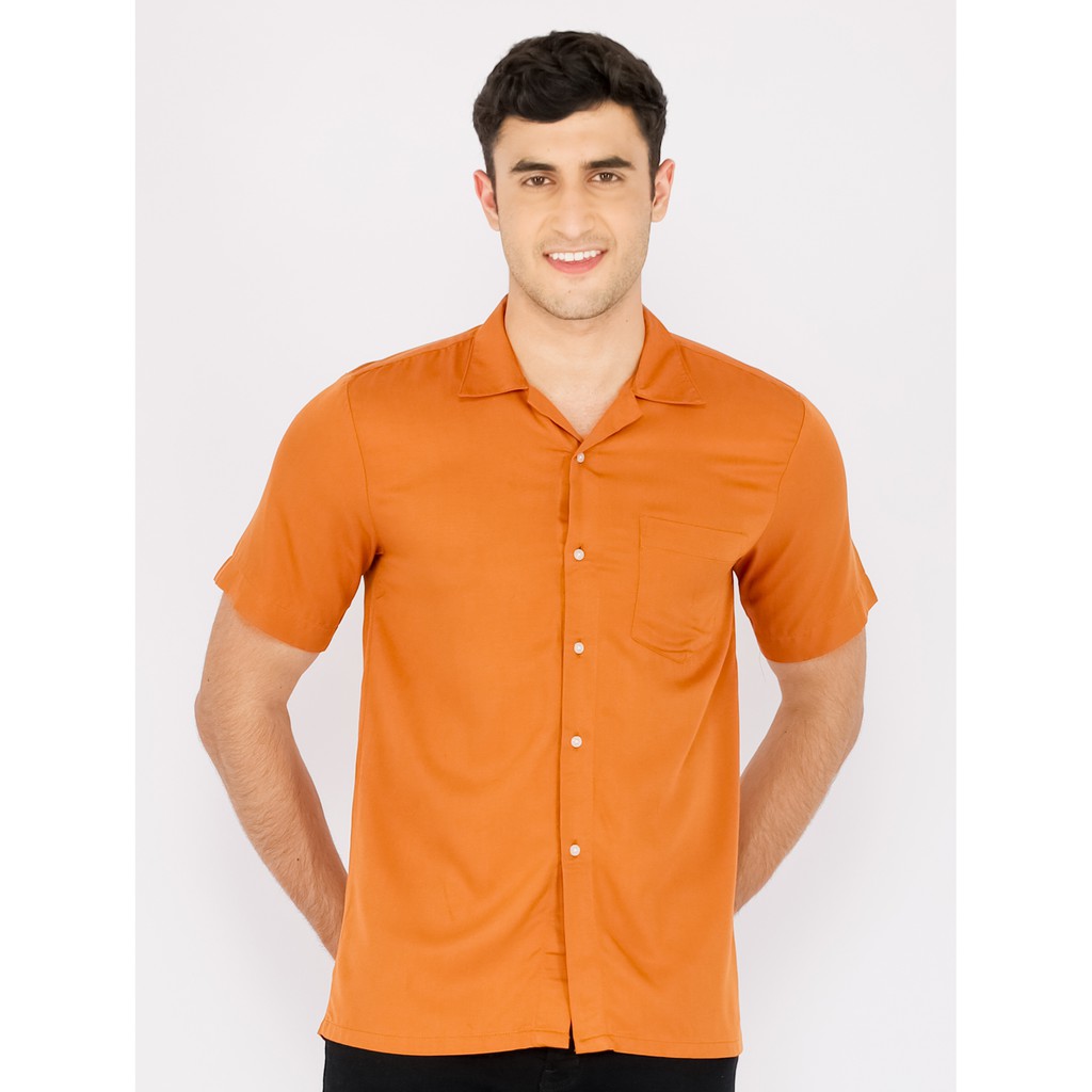Jouldas Kemeja Suno Orange | Lazada 