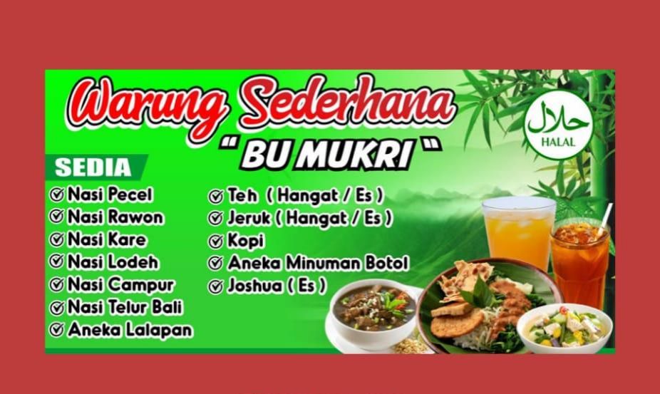 SPANDUK BANNER WARUNG LALAPAN AYAM UKURAN 150X60CM | Lazada Indonesia