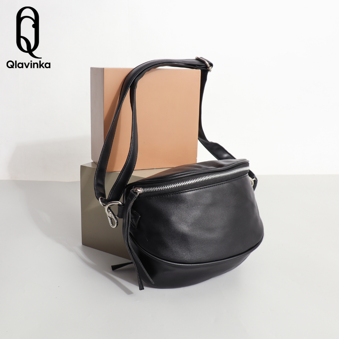 Qlavinka Tas Selempang Wanita Sling Bag Boombag Bia Lazada