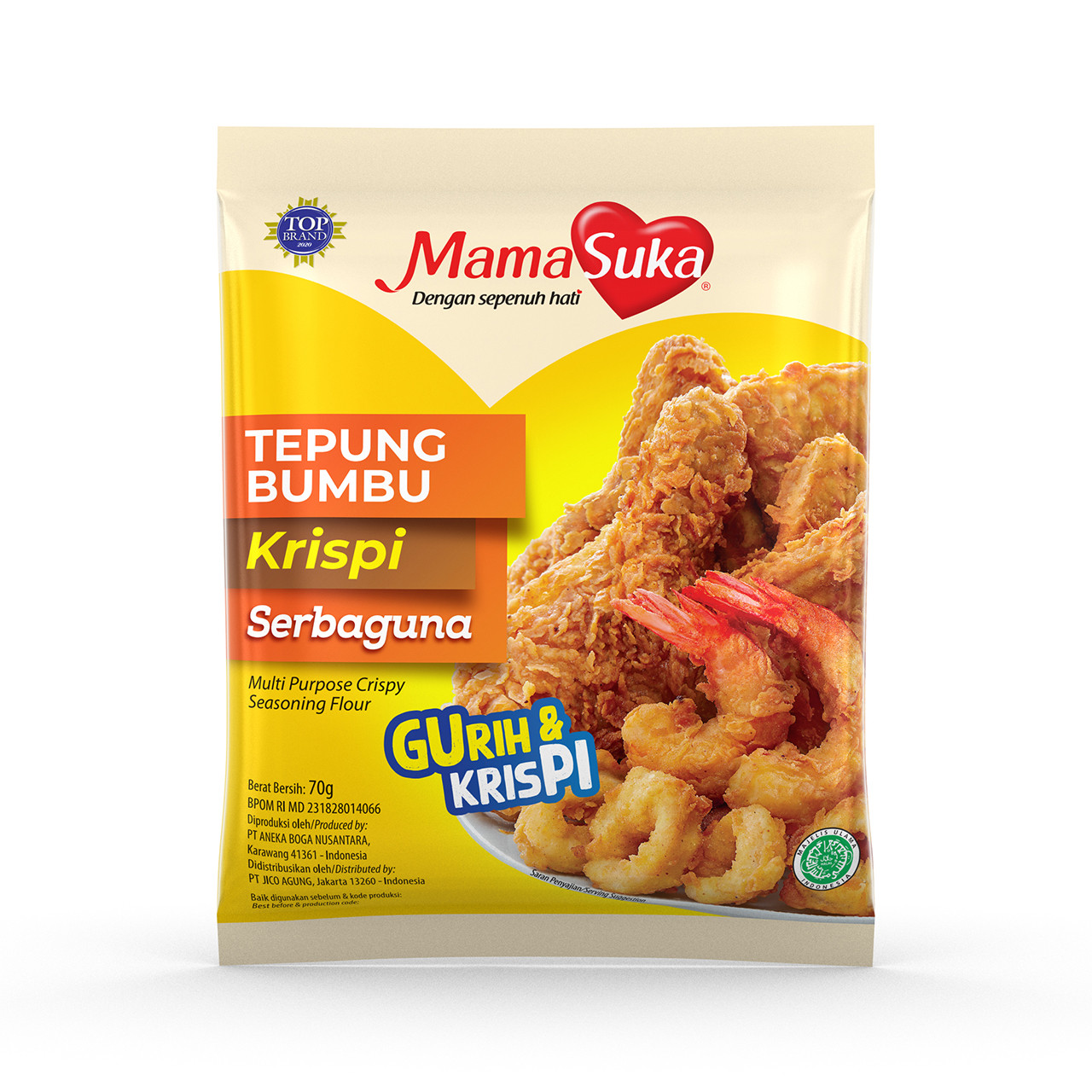 MamaSuka Tepung Bumbu Krispi Serbaguna 35g Lazada Indonesia