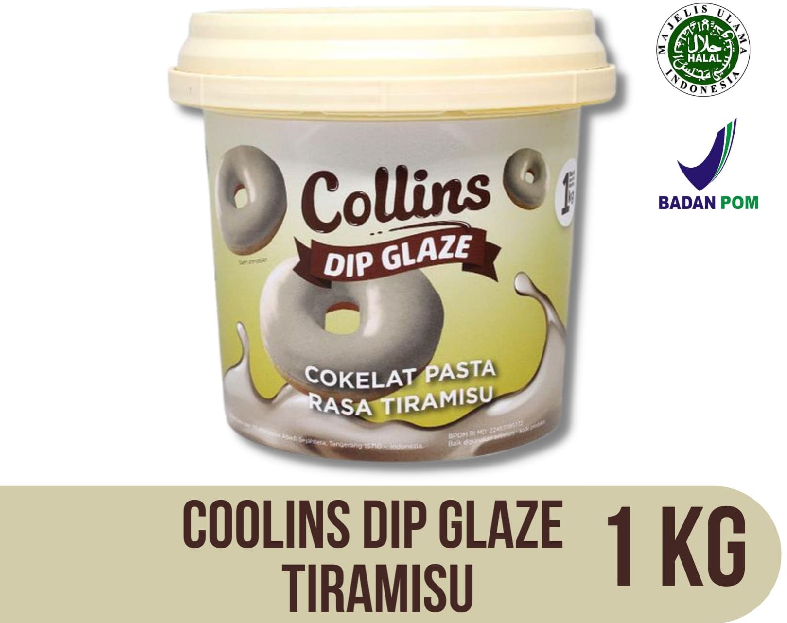 GLAZE COLLINS TIRAMISU 1KG