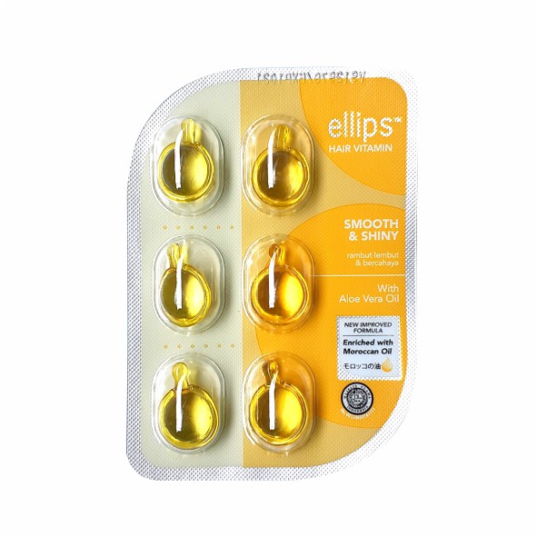 Ellips Hair Vitamin Smooth And Shiny Ellips Vitamin Rambut Lazada Indonesia