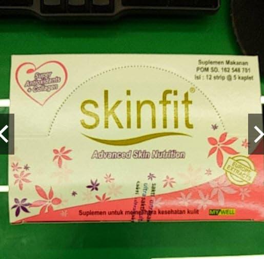 SKINFIT 1 LEMBAR @ 5 KAPLET VITAMIN KULIT