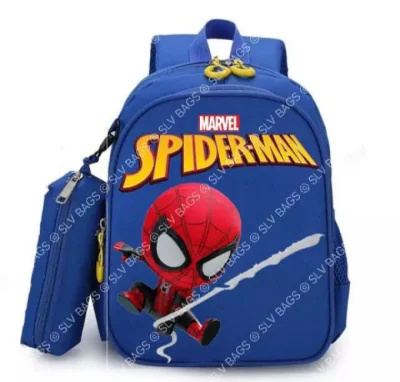 Tas Sekolah Ransel Anak Laki laki Karakter Superhero Spiderman 3D Unik