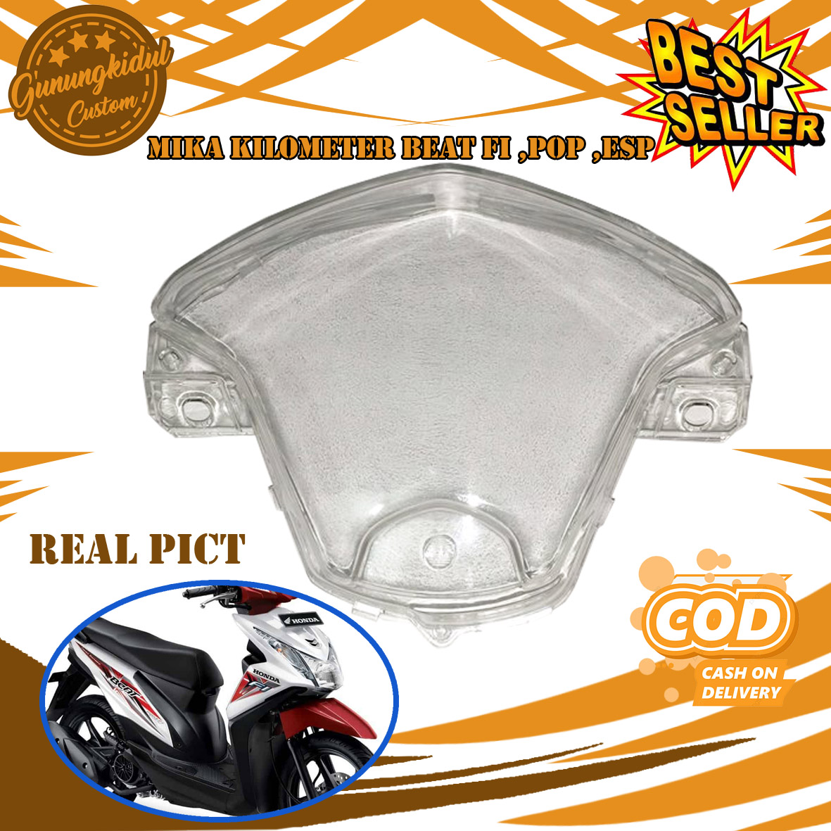 MICA MIKA KACA SPEEDOMETER HONDA BEAT FI Lazada Indonesia