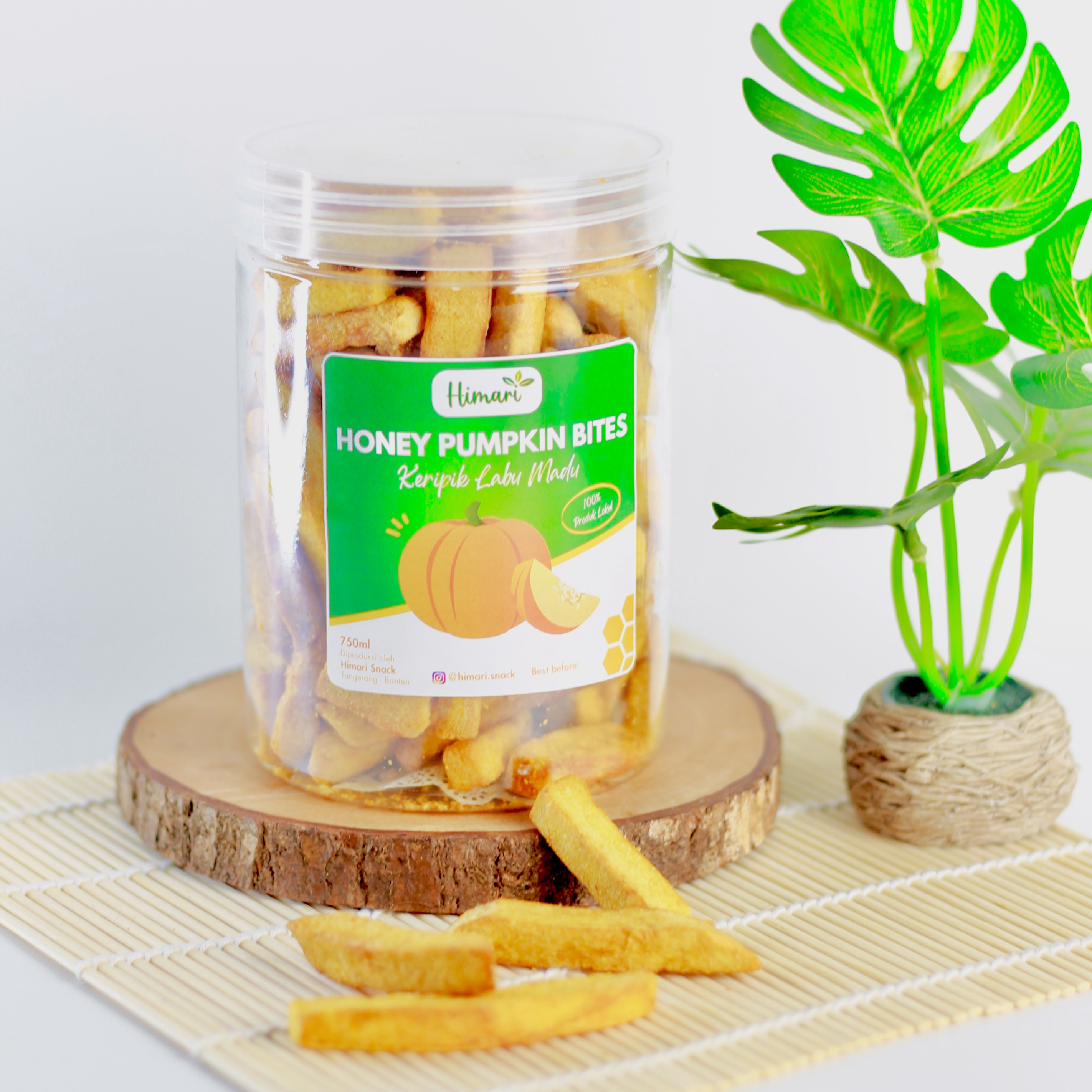 Himari Keripik Labu Madu Kemasan Jar 750ml | Lazada Indonesia