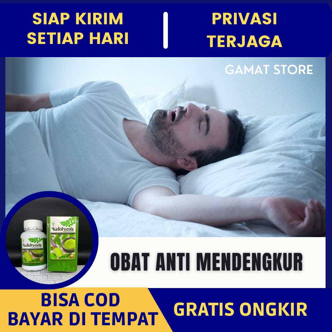 Keloreena Kapsul Obat Mendengkur, Insomnia, Kurang Tidur Lelap, Rhnitis