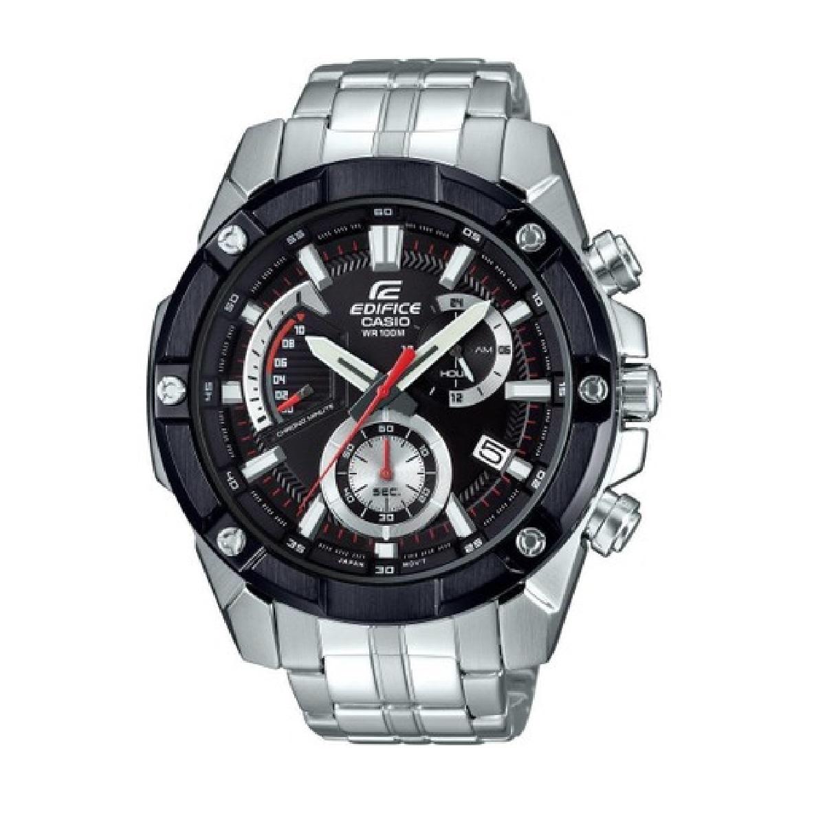 Casio Edifice EFR-559DB-1AV Stainless Steel Chronograph Jam Tangan Pria - Silver
