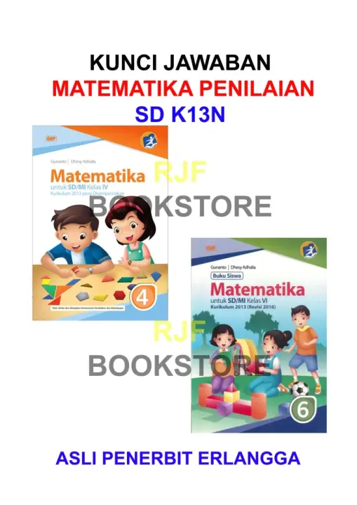 Bayar Ditempat Kunci Jawaban Matematika Peminatan Kls 4 Dan 6 Sd Penerbit Erlangga Berkualitas Lazada Indonesia