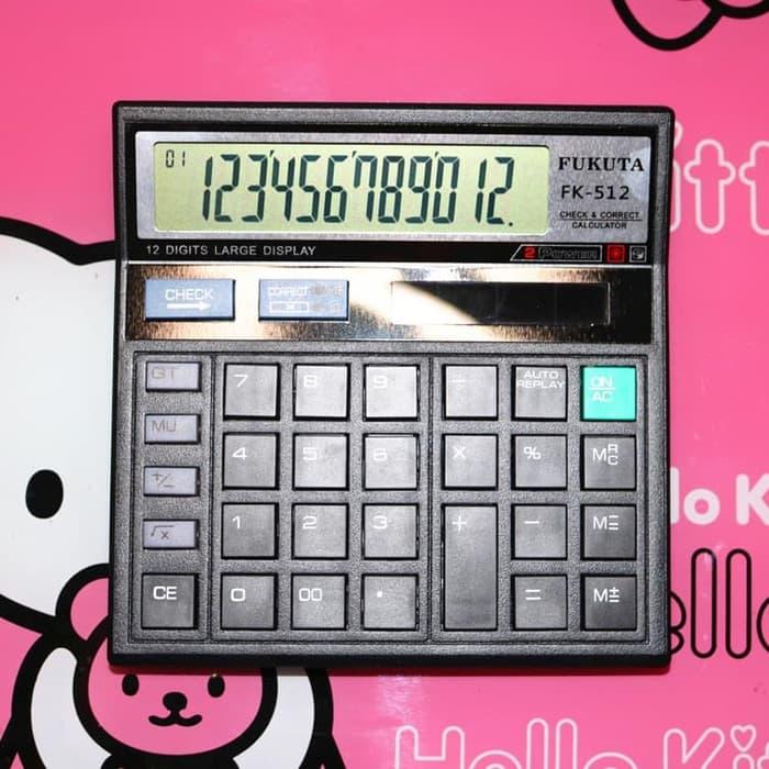 Kalkulator Calculator 12 Digit Kalkulator Fk 512 Lazada Indonesia