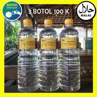 Minyak Goreng Kelapa Murni Paket 3 Botol Tropicoco Coconut Cooking Oil Minyak Kelapa Murni Minyak Goreng Non Kolesterol Minyak Kelapa Non Kolesterol Lazada Indonesia