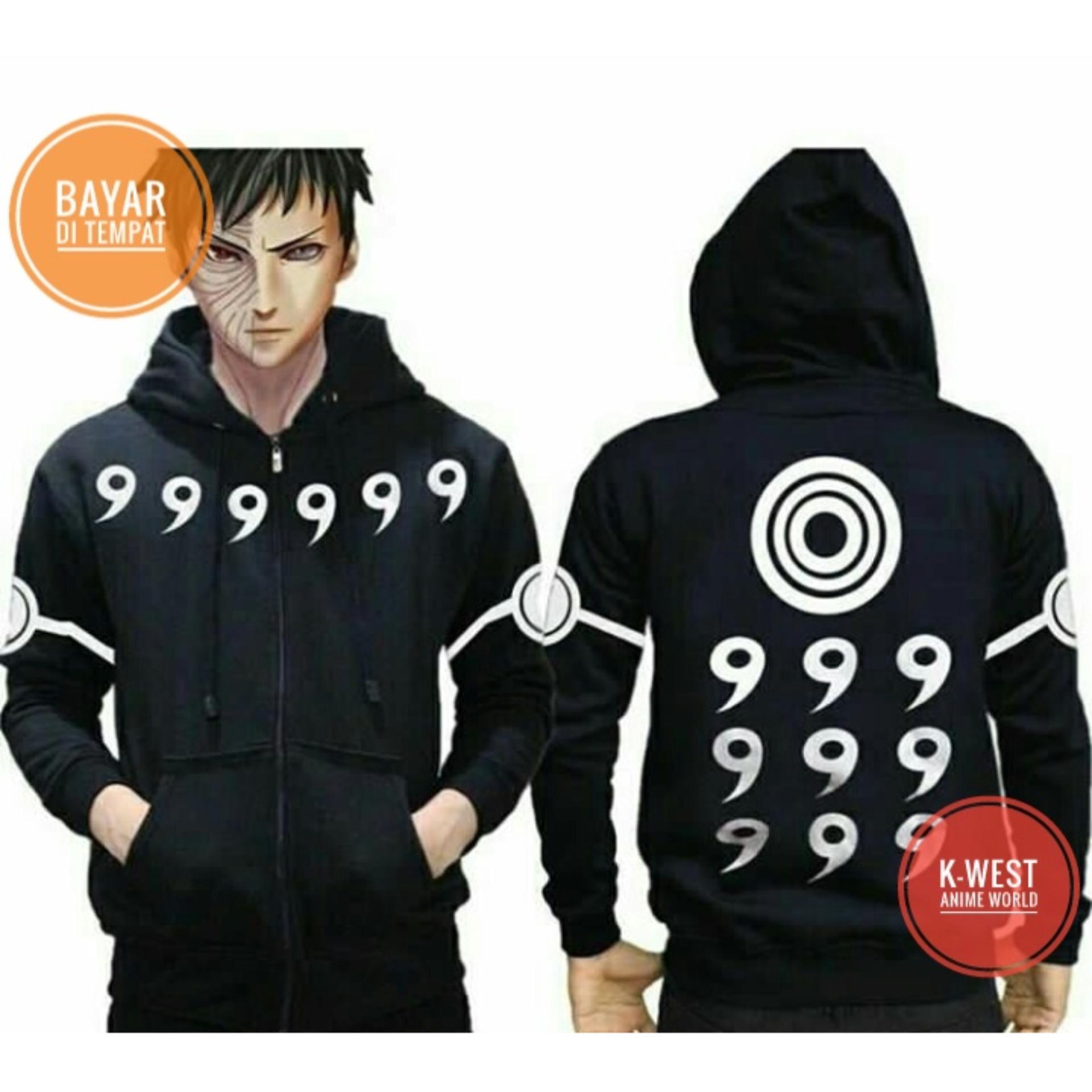 Jaket Anime Naruto Rikudou Sennin Black Hoodie Best Seller K-WEST