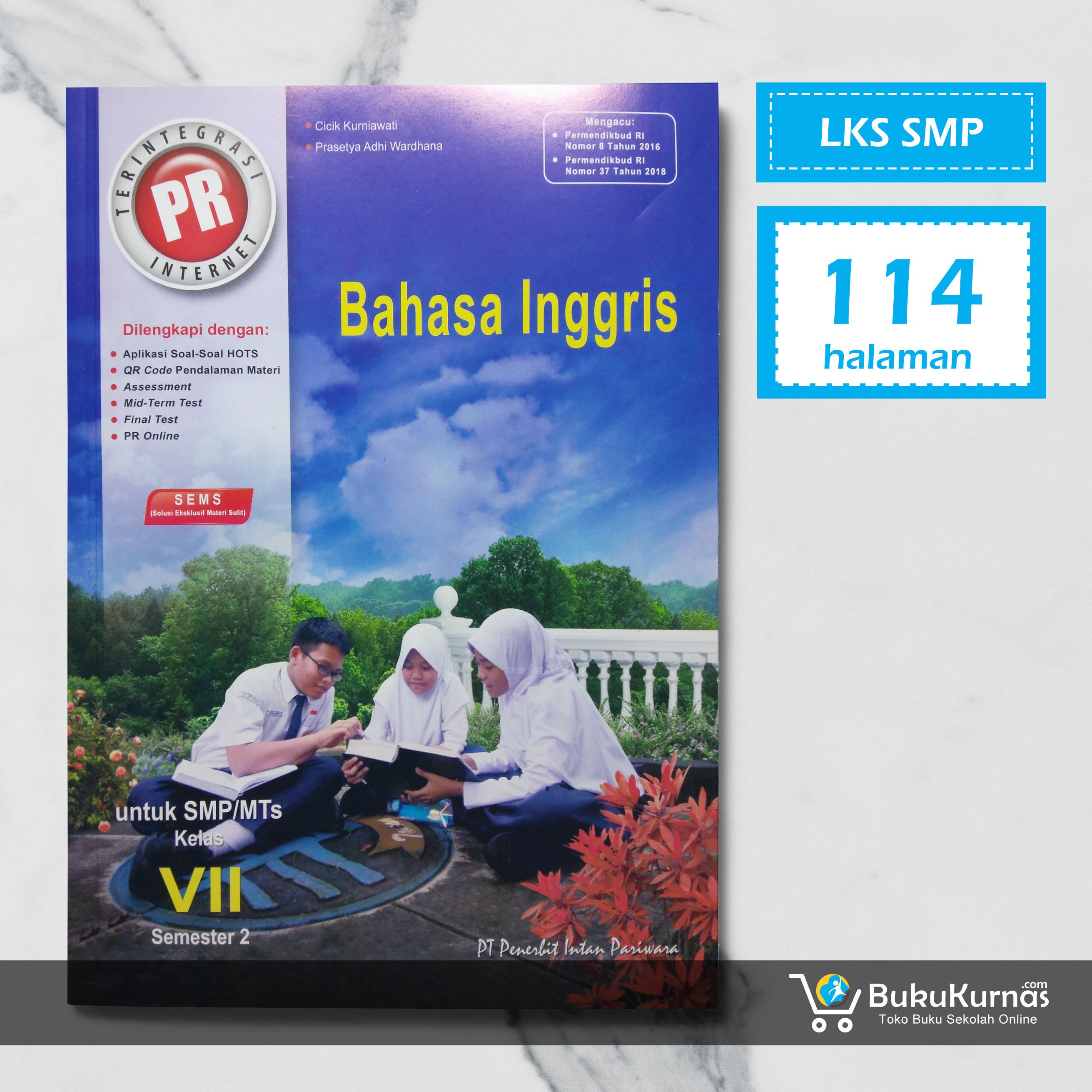 Buku Lks Bahasa Inggris Smp Kelas 7 Semester 2 K13 Intan Pariwara Lazada Indonesia