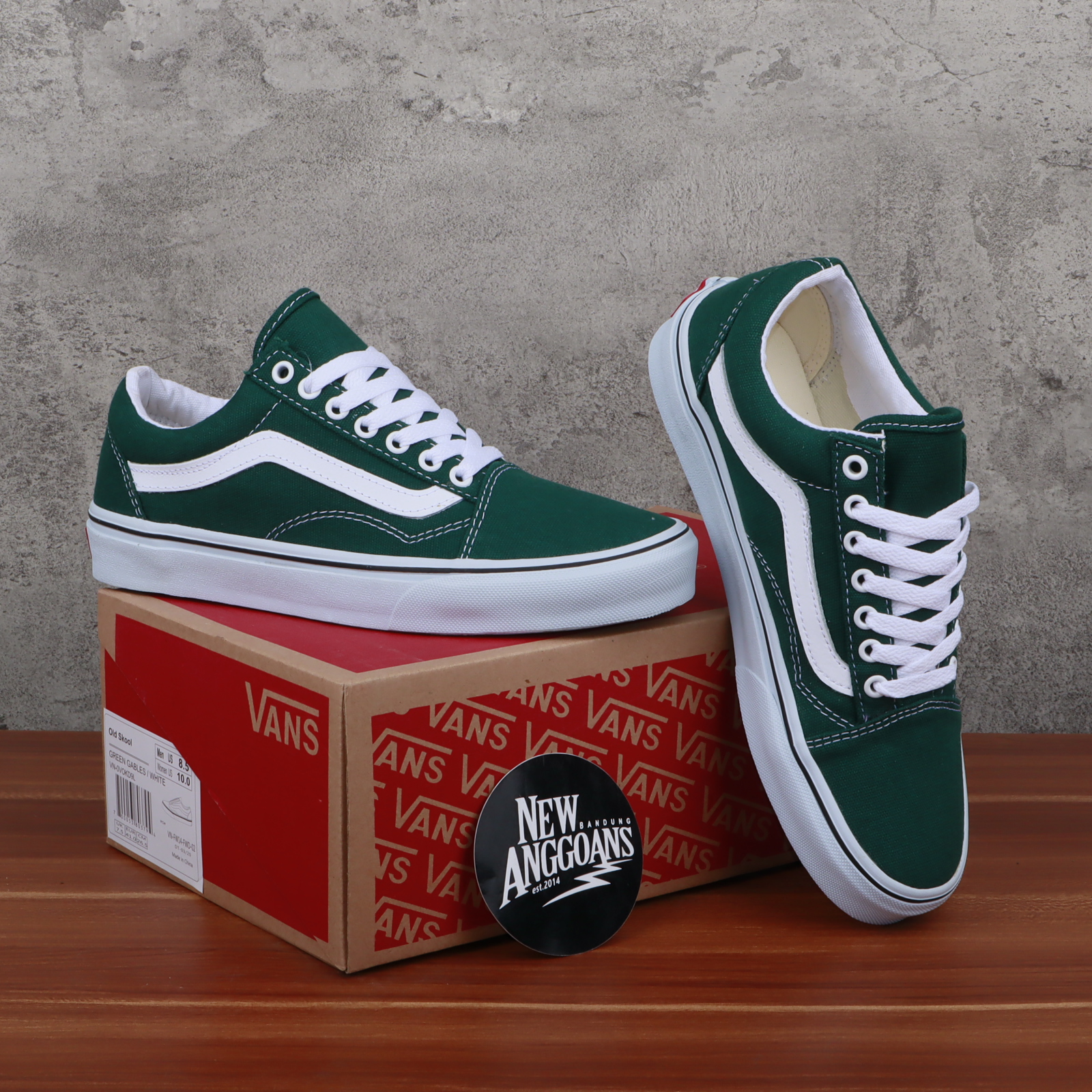 Vans old shop skool green gables