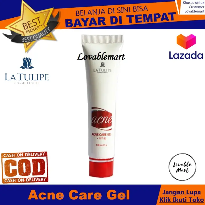 la tulipe acne care gel